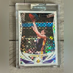 Luke Walton 2004-05 Topps Chrome Refractor Xfractor #12 Numbered 064/110 Lakers